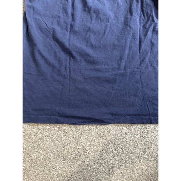 Vintage Y2K Eric Clapton World Tour 2001 T Shirt Size XL NYC Blue Retro - Picture 6 of 6